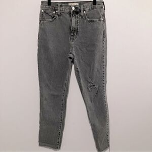 Madewell Jeans Women Size 26 Black Wash Perfect Vintage Jean
